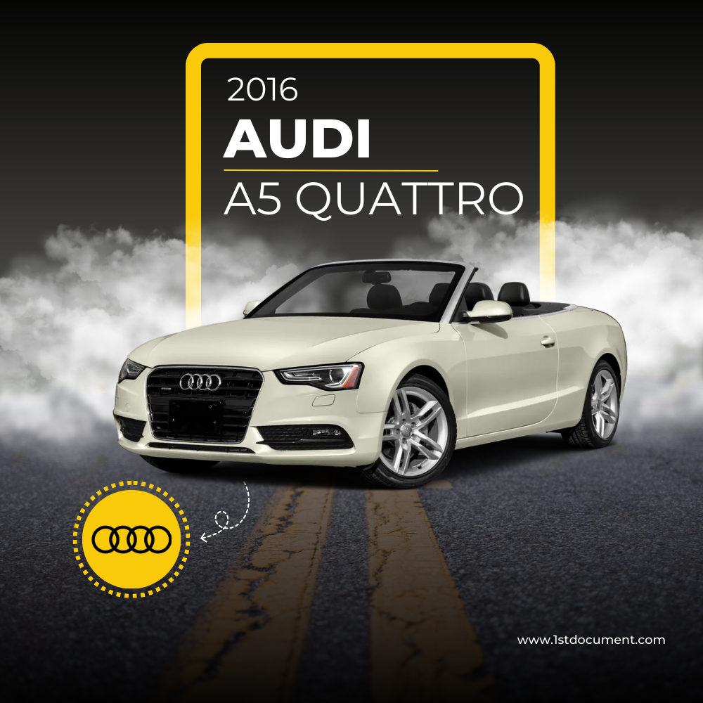 PDF - 2016 Audi A5 Quattro 2.0L Premium Plus Electrical Diagrams